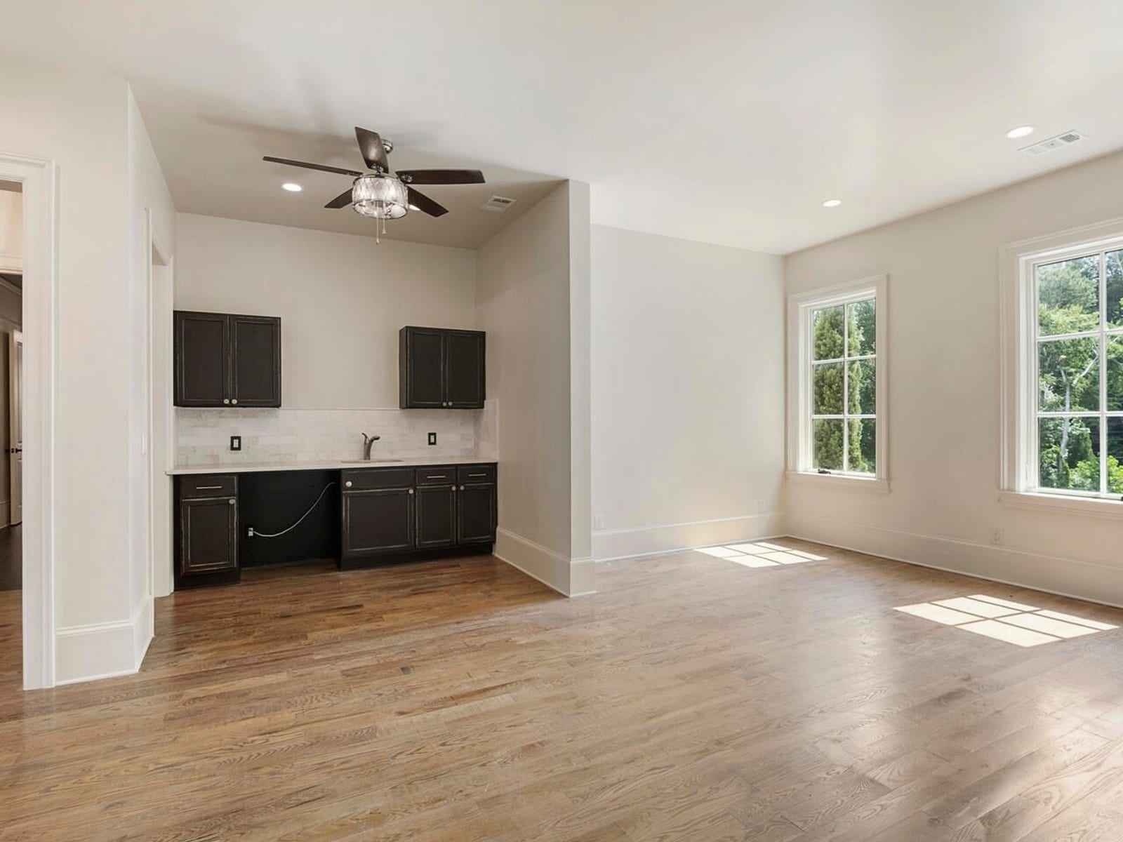 In-law suite living area