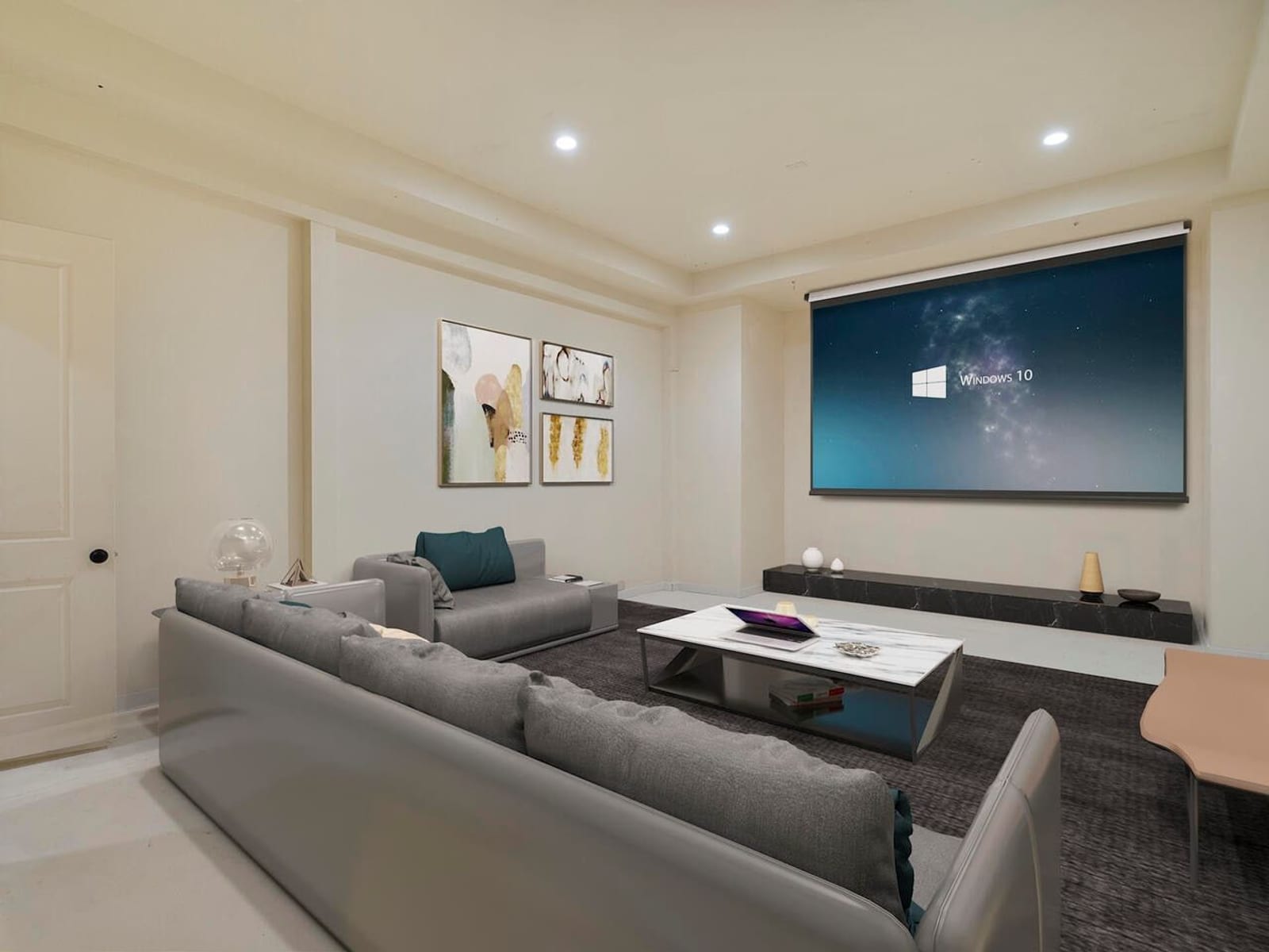 Theater room